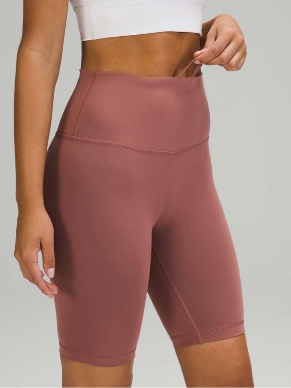 Lululemon Wunder Train High Rise Short 8” Spiced Chai• Everlux Fabric • Size 4 - Picture 3 of 7